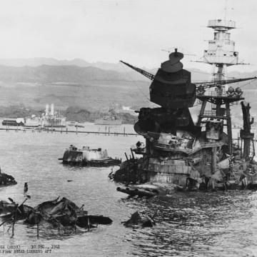 Aftermath of USS Arizona